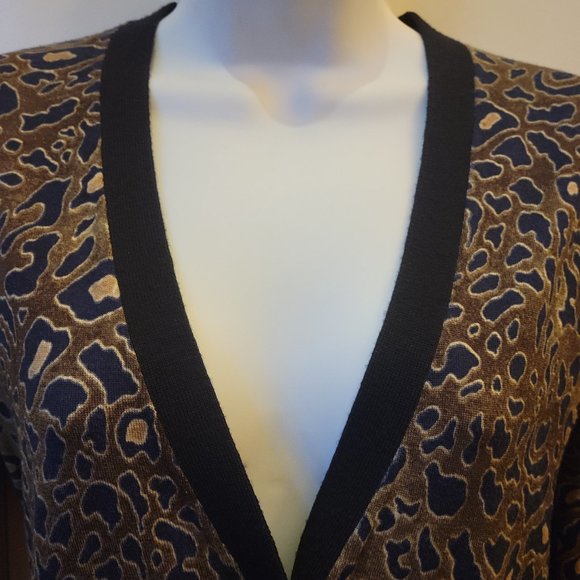 Tory Burch Merino Wool Vneck sweater - Picture 3 of 10